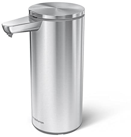 simplehuman Seifenpumpe, Edelstahl, gebürstet, 400 ml, Premium