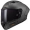 LS2, Integraler Motorradhelm THUNDER CARBON GP AERO Matt Carbon, XL