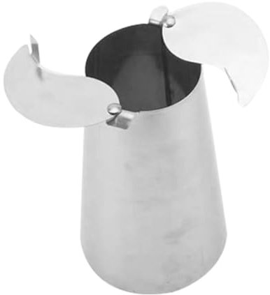 CIYODO Couvercle De Pression Pour Marmite Pièces De Fondue Au Charbon De Bois Cheminée à Fondue Aux Viandes Accessoires De Cheminée Pour Le Couvercle Supérieur Acier Inoxydable Cuivre Pur