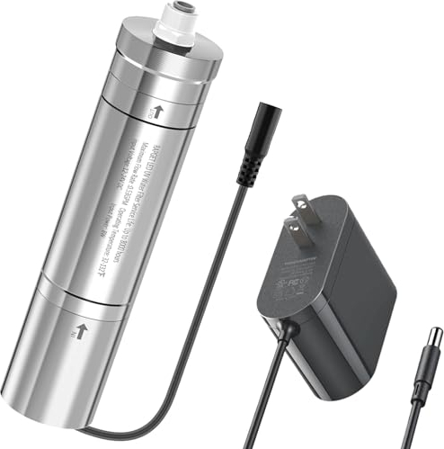 Ultrąviolët LED-Wasserfilter für Wasserfiltersystem unter der Spüle und Umkehrosmoseanlage, reduziert bis zu 99,9% des Baçtria-letzten Eingriffs von Quecksilber, Edelstahl,