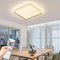 Mikeru Dimmable Square 50cm Full Spectrum Ceiling Light with Remote Control Dimmable 3000k/4500k/6500k, Brightness Adjustable 10%-100% Ultra Slim Panel Light for Bedroom, Kitchen, Hallway, Study Room