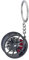 jopiuieo Porte-clés moyeu de roue de voiture | Porte-clés en forme de moyeu de roue de voiture en alliage de zinc pour sacs à dos, sacs à main, clés de voiture, Rouge, Refer to description
