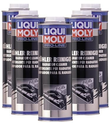 Radiator Cleaner Coolant System Flush 5x1L - Radiator & Cooling System Cleaner and Flush Treatment