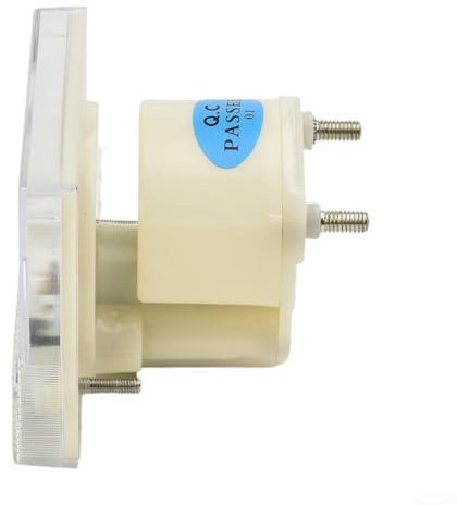 Misuratore di corrente elettrica per circuiti CC, pannello amperometro analogico 30A con scala chiara per una facile lettura