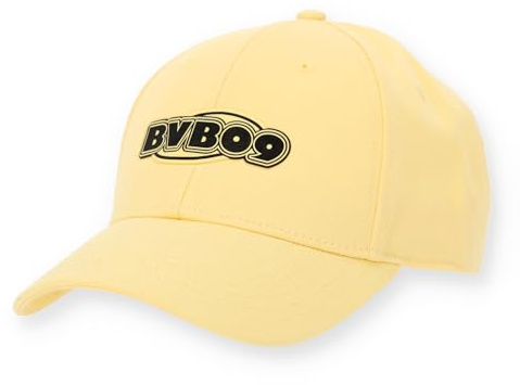 BVB09 Kappe, Gelb, Pastell-Kollektion, Verstellbarer Metallverschluss