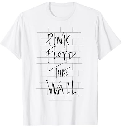 Officiel Pink Floyd The Wall Album Rock Progressif Vintage T-Shirt