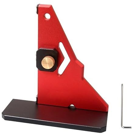 VIDOO Gabarit de Scie sur Table Équerre de Précision Chariot de Coupe Transversale Correcteur d'Angle Droit 90 Degrés
