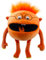 The Puppet Company PC004404 Monster Handpuppe, Orange