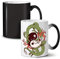 Drachen Yin Yang Kunst Farbwechselbecher, China Tasse - Großer, Easy-Grip-Griff, Wärmeaktiviert, Ideal für Kaffee- und Teetrinker von Wellcoda