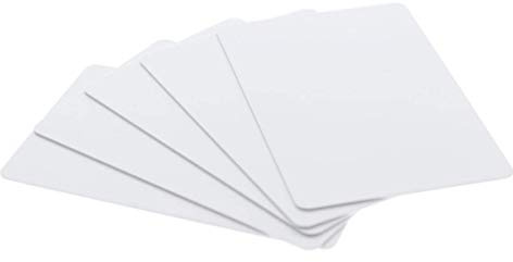 Blanko PVC-Karten für ID Badge Drucker – Graphic Qualität Weiß Kunststoff CR80 30 mil (cr8030) durch Specialist ID – Kompatibel mit den meisten Foto ID Badge Drucker 200 Pack weiß