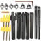 FEVERWORK Tornio A Punta di 7Pcs 10mm Che Tinge Il Barra di Supporto del Supporto Dell'Utensile con Inserti in Carburo