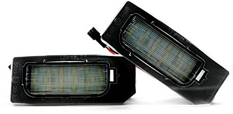 2 x LED Kennzeichenbeleuchtung Kennzeichen Xenon Leuchte 6000K