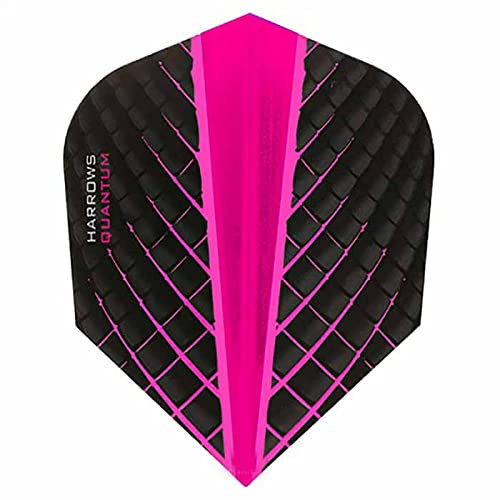 Harrows darts flights quantum pink standard