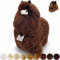 Inkari Alpaka Plüsch aus natürlicher und weicher Alpakawolle - Echte Alpakawolle, Frauen und Kinder - Walnut (50cm)