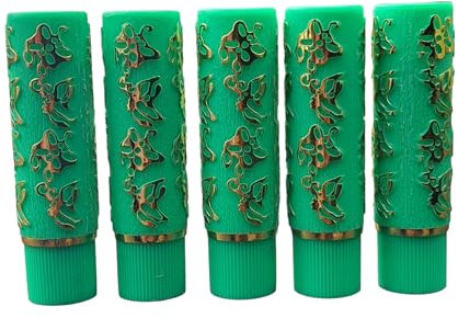 5 pintalabios marroqui - kenta artesanias (VERDE)