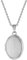 trendor Medaillon mit Damen-Halskette Silber 925 75742-40 40 cm