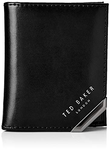 Ted Baker Herren Korallenrot Reisezubehör-Kartenhalter im Umschlagformat, Schwarz