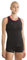 dvillena | Camiseta Gimnasia Ritmica Negra y Fucsia Mujer Corte Moderno y Tirante Ancho | Actividades Deportivas o Tiempo Libre, Yoga, Pilates | Camiseta para Entrenar Niñas, Adolescentes o Adultos