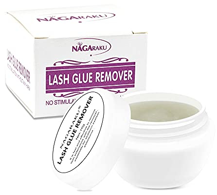 NAGARAKU Crema Remover Extension Professionale Ciglia Rimuovi Colla Pasta Crema Delicato Nessuna Stimolazione Adesivo Rimozione Adesivo In Gel Morbido Per La Rimozione Eyelash Remover 10g Insapore
