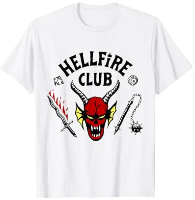 Fan-Memorabilia „Hellfire Club Classic“ mit Logo von Stranger Things T-Shirt