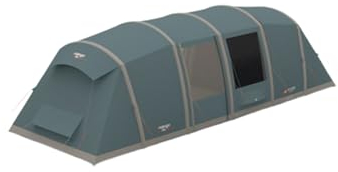 Vango Castlewood 800xl Paket Familienzelt, Grün (Mineral Green), 8-Man