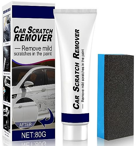 Kratzer Entferner Auto, Kratzerentferner Autopolitur Kratzer Entferner für Autos,Autolack Kratzer Entfernen,New Car Scratch Remover für Lackpflege,Detailing Kratzerreparatur,Autoreinigung (80g)