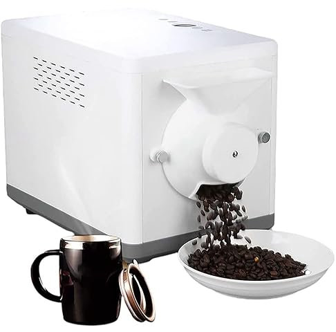 LMYYDES 1600 W torréfacteur Automatique de Grains de café Machine de torréfaction Domestique séchoir à Grains torréfacteur sésame Cacao torréfacteur Multifonction, 431x298x225mm