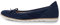 Tamaris Women's Damen Ballerina-1-22128-42 Ballet Flat, Navy, 7.5 UK
