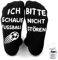 yumcute Fußball Geschenke für Männer, Bitte Nicht Stören Ich Schaue Fussball Socken mit Spruch für Männer Opa Papa Socken Herren 37-44