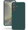 YATWIN Silicone Case for Samsung Galaxy S24 Plus, Soft-Touch, Shockproof, DustProof, Antiskid Full Body Armour Phone Cover for Samsung Galaxy S24 Plus - Dark Green