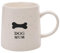 Widdop Best of Breed Stoneware Ceramic Dog Lover Mug - Dog Mum Mug - White - Coffee Mug Tea Hot Drinks - Approx 350ml - Gift for Mum Her Birthday Mother's Day Present