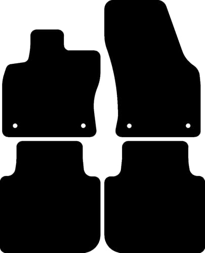 Kovvar Fußmatten passend für Skoda Kodiaq 2017-2024 Passend zur Ausführung: 5 sitzer | Qualität: Comfort