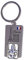 Porte Clé en Métal Paris - Tour Eiffel, Notre-Dame, Fleur de Lys