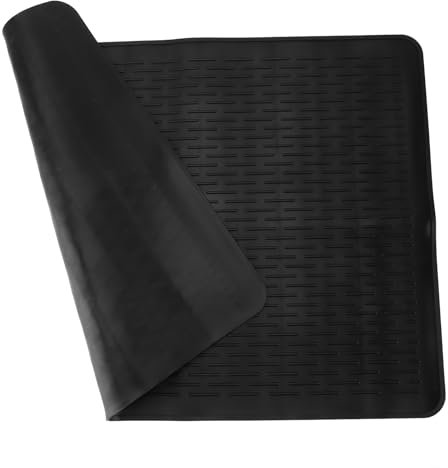 Herdabdeckungen für die Herdplatte, Silikon-Elektroherd-Abdeckmatte, 70 X 50 Cm, Keramik-Herdschutz, Herdplattenschutz, Hitzebeständige Glas-Kochfeldabdeckung, Abtropfmatten für