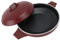 Pentola Antiaderente con Coperchio, Pentola in Lega di Alluminio Pentola per Pesce Vintage con Manico per Ristorante di Cucina Domestica