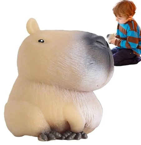 Gehanico Anti Stress Spielzeug Kapybara Anti Stress Stressbälle Stress Squeeze Spielzeug Squeeze Toy Squeeze Ball für Erwachsene und Kinder (1 STK)