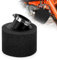 Tunejoy Filtro Aria per Moto 35mm Filtro Aria Spugna Doppio Strato ATV Bocca Obliqua per 50cc 70cc 90cc 110cc Quad Buggy Scooter Dirtbike Moto Go Kart Nero