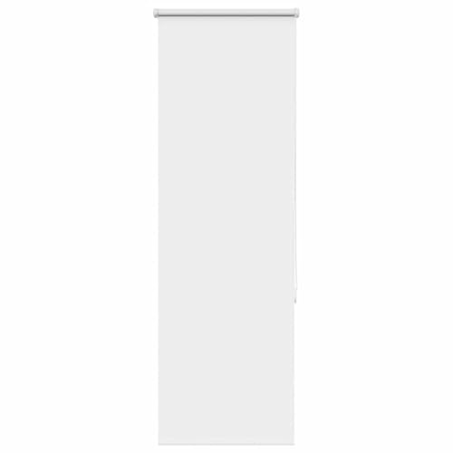 vidaXL Roller Blind Blackout White 45x150 cm Fabric Width 40.7 cm Polyester