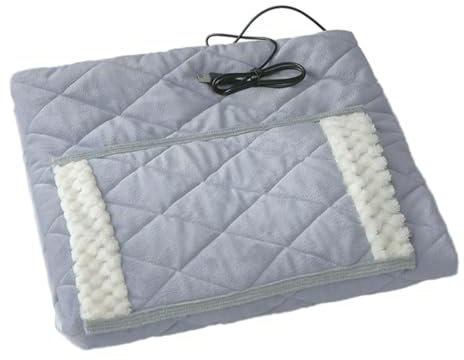 Electric Blanket Cover - Portable Electric Blanket, Warm Electric Blanket | Soft with Heated Pocket, USB Plug in Car Electric Blanket, Electric Heated