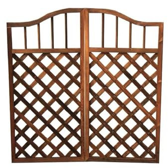 Puertas Batientes de Madera Rústica, Puertas Exterior, Puerta Batiente, Puerta de Valla de Madera, Puerta de Valla Doble de Jardín, Puerta de Patio de Huerto