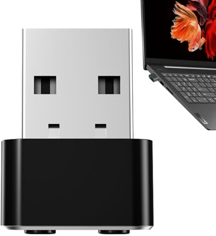 Undedektierbarer Mice Jiggler, USB-Mice, Jigger, USB-Port für Maus | Shaker – Keine Softwareblätter und Wiedergabe des Geräts Auto Jiggler Shaker für Computer Laptop