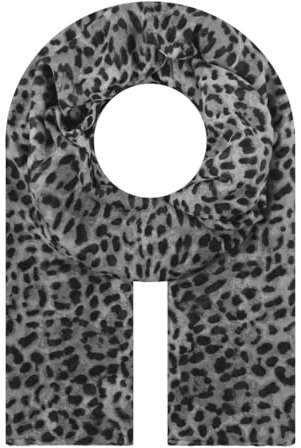 Majea Halstücher Damen Tuch Kopftuch Halstuch Schal Damen-Schal Tücher Stola (880036) (grau 17)