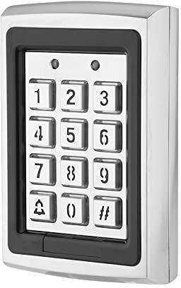 Nutriess RFID -Karten -Tür -Zugang zu Controller Tastatur Backlight Sicherheitseingangssystem Verbesserte Sicherheitsfunktionen Idealer Bürohausgebrauch