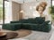 MKS MEBLE Ecksofa mit relaxfunktion elektrisch, Sofa L-Form - Rilasso - Grün Cord Links