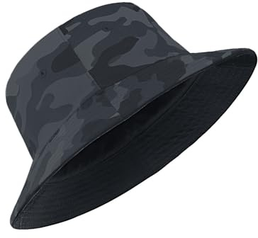 Zylioo XL/XXL fiskarhatt 3XL fiskarhatt för stort huvud, UPF50+ reversibel Bucket Hats, dubbelsidig UV-skydd solhatt med brett brätte
