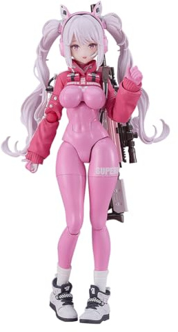 Xinchangda Nikke Göttin-Figur, bewegliche Multi-Gelenk-Statue, 15 cm, PVC, Anime-Girl, Alice-Actionfigur, Wechselkopf, Zubehör, Modell, Sammlerstück, Dekoration, Geschenk