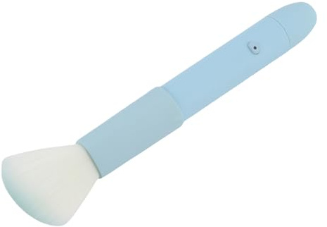 Dioche Elektrischer Make-up-Pinsel, Wiederaufladbar, Tragbar, 10-fach Verstellbar, Weicher Foundation-Rouge-Concealer-Lidschatten-Applikator für Empfindliche Haut