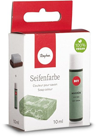 Rayher Tinte para jabón (10 ml), Color, Pintura a Base de Agua, Verde Mayor, 10.3 x 6 x 2.7 cm, 10