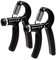 IDEAPRO 2pcs Adjustable Hand Grip Exerciser (10-50kg) - Strengthen Grip, Hand Squeezer, Forearm Grip, Hand Exercise, Gripper, Finger Strengthener (Black)