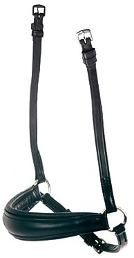 Collegiate Mono Crown Drop Noseband, Black, Cob